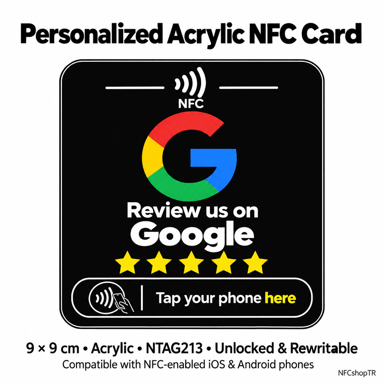 Personalized NFC Card — design 08